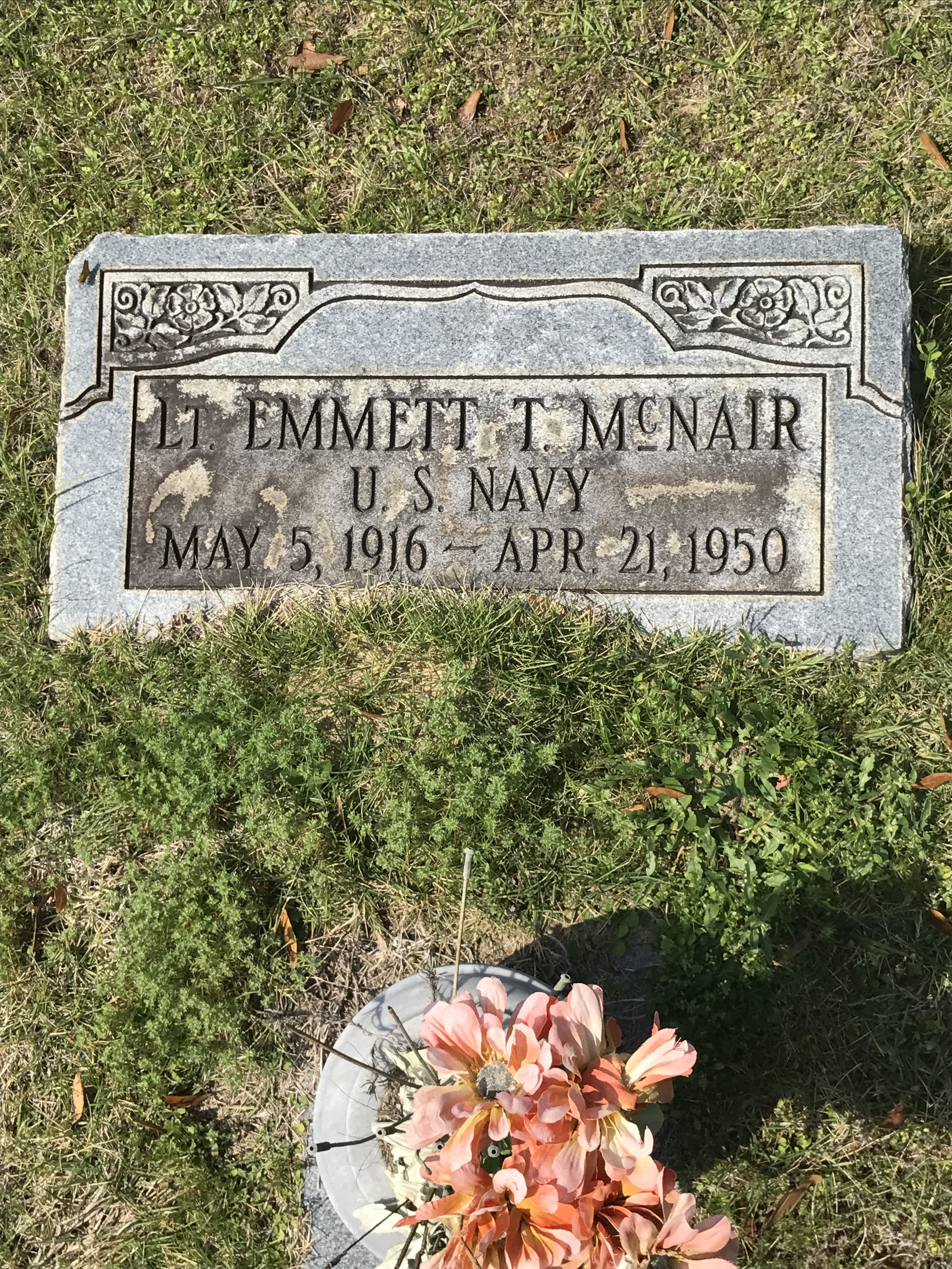 Emmett T.   Lt. McNair